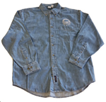 Men's Blue Denim Shirt