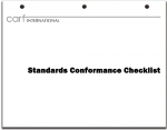 2022 Aging Services Standards Conformance Checklist (Printed Copy)