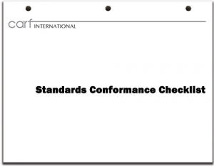 2022 Behavioral Health Standards Conformance Checklist (Printed Copy)
