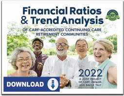 2022 Financial Ratios & Trend Analysis of CARF-Accredited CCRCs (Electronic Download)